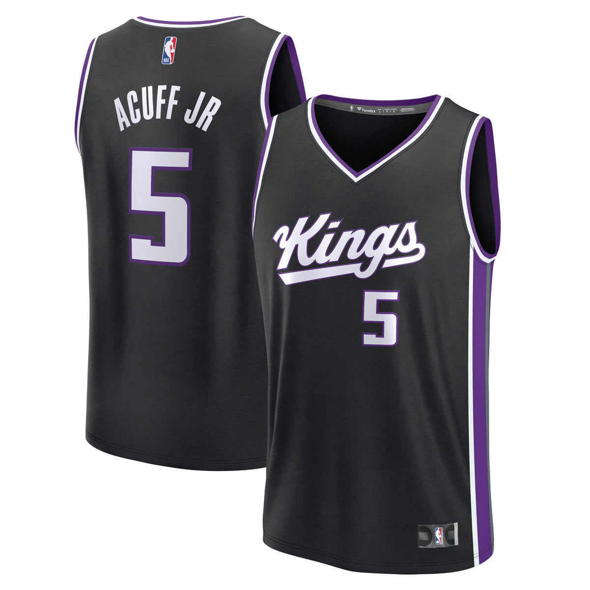 Men's Sacramento Kings Darius Acuff Jr. Fanatics Black 2026 product image 2