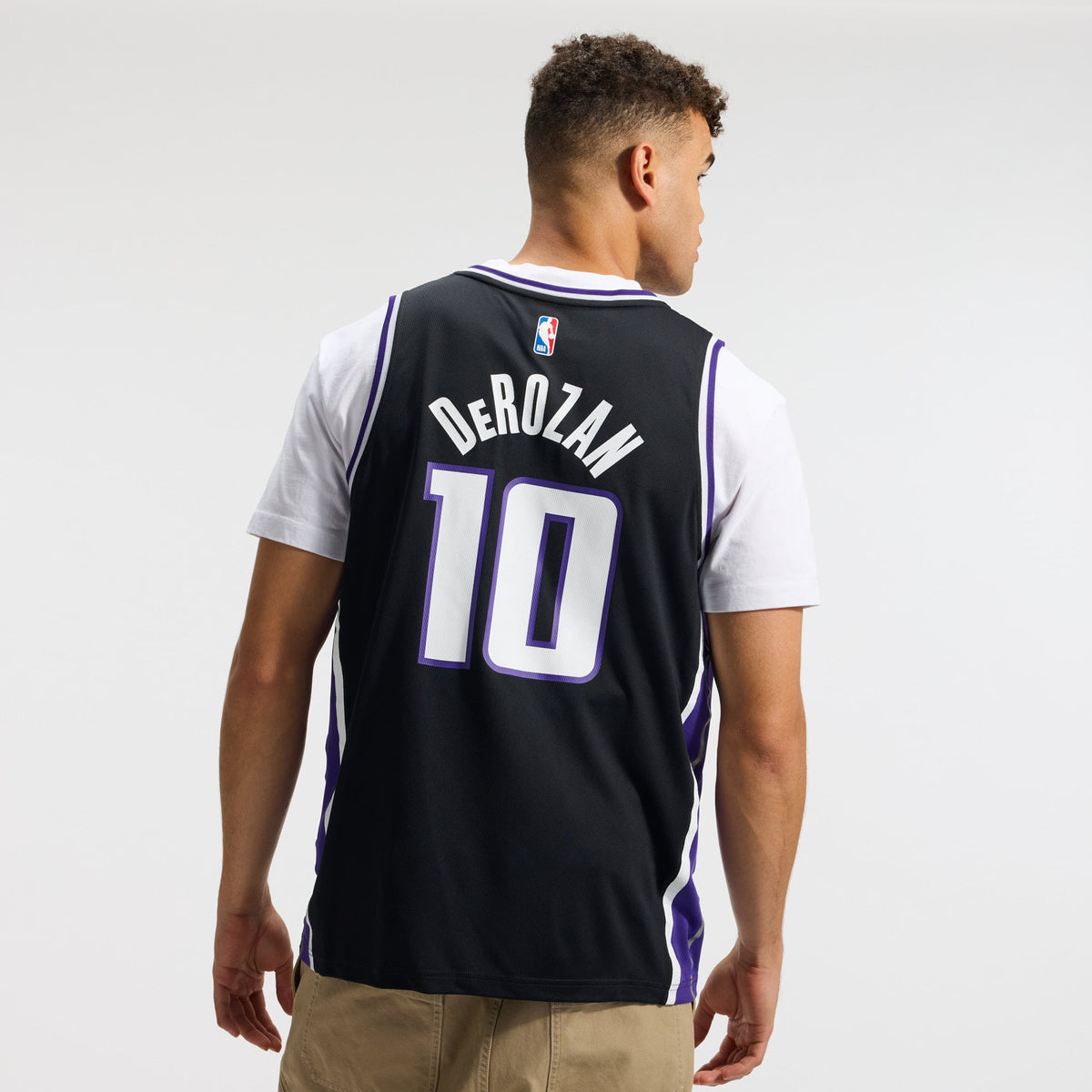 Men's Sacramento Kings DeMar DeRozan Fanatics Black Fast product image 4