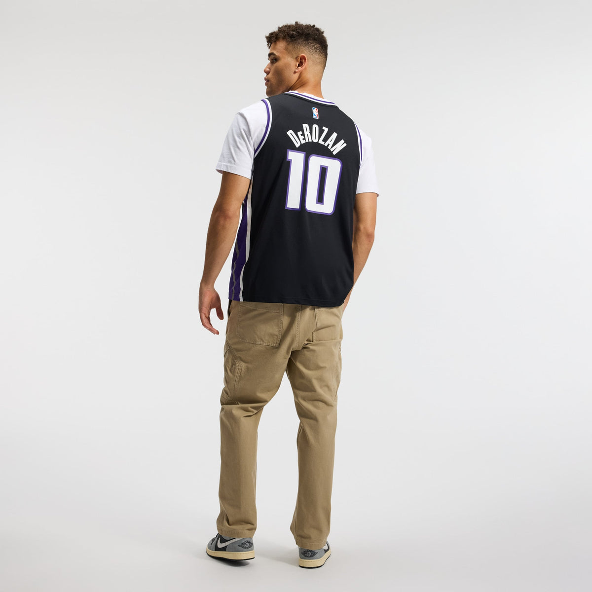 Men's Sacramento Kings DeMar DeRozan Fanatics Black Fast product image 6