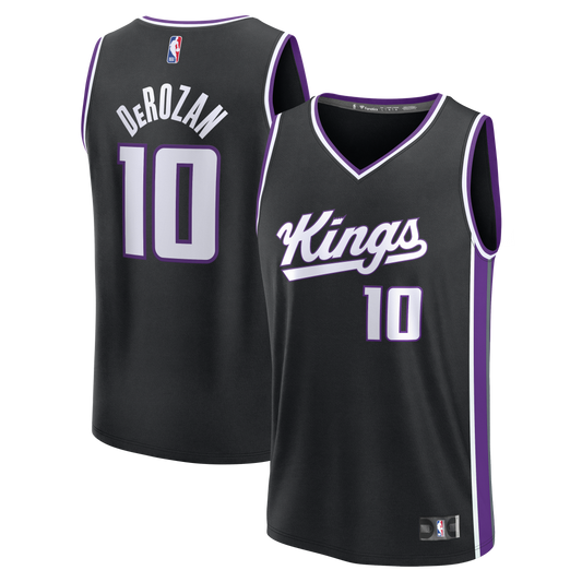 Men's Sacramento Kings DeMar DeRozan Fanatics Black Fast product image 1