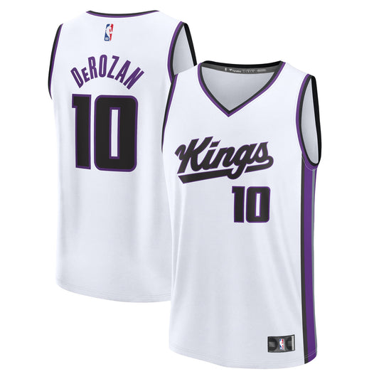 Men's Sacramento Kings DeMar DeRozan Fanatics White Fast product image 1