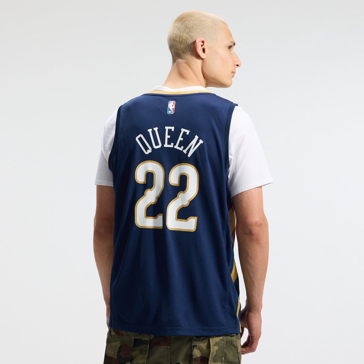 Men's New Orleans Pelicans Derik Queen Fanatics Navy Fast product image 4