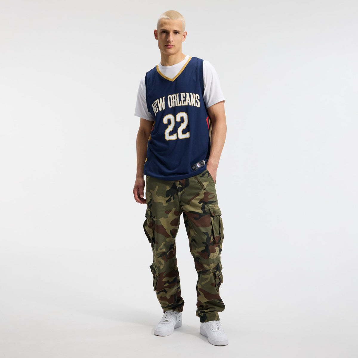 Men's New Orleans Pelicans Derik Queen Fanatics Navy Fast product image 5