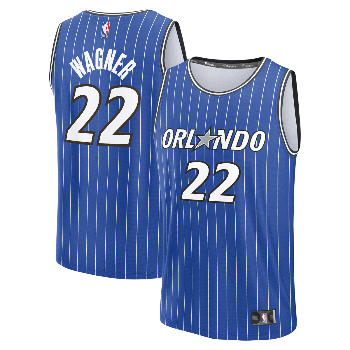 Men's Orlando Magic Franz Wagner Fanatics Blue Fast Break product image 1