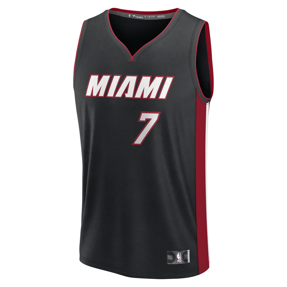 Men's Miami Heat Giannis Antetokounmpo Fanatics Black Fast product image 3
