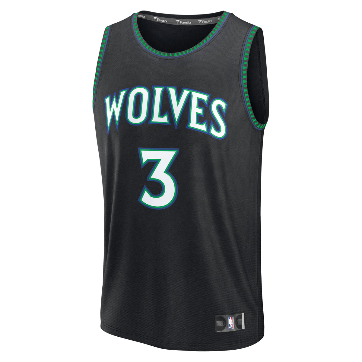 Men's Minnesota Timberwolves Jaden McDaniels Fanatics Black product image 3