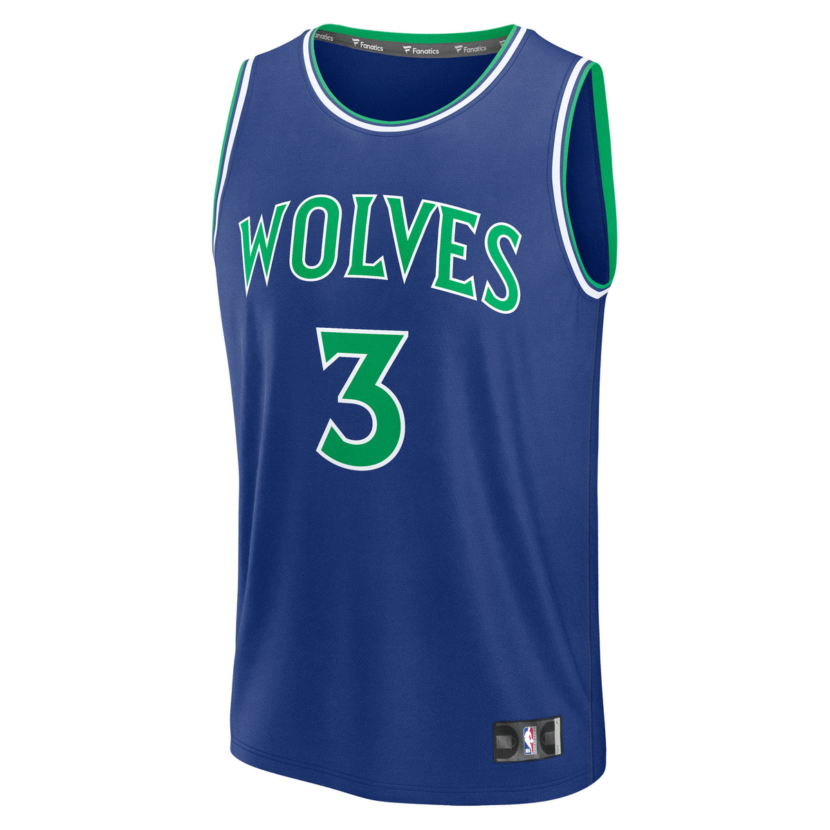 Men's Minnesota Timberwolves Jaden McDaniels Fanatics Blue product image 3