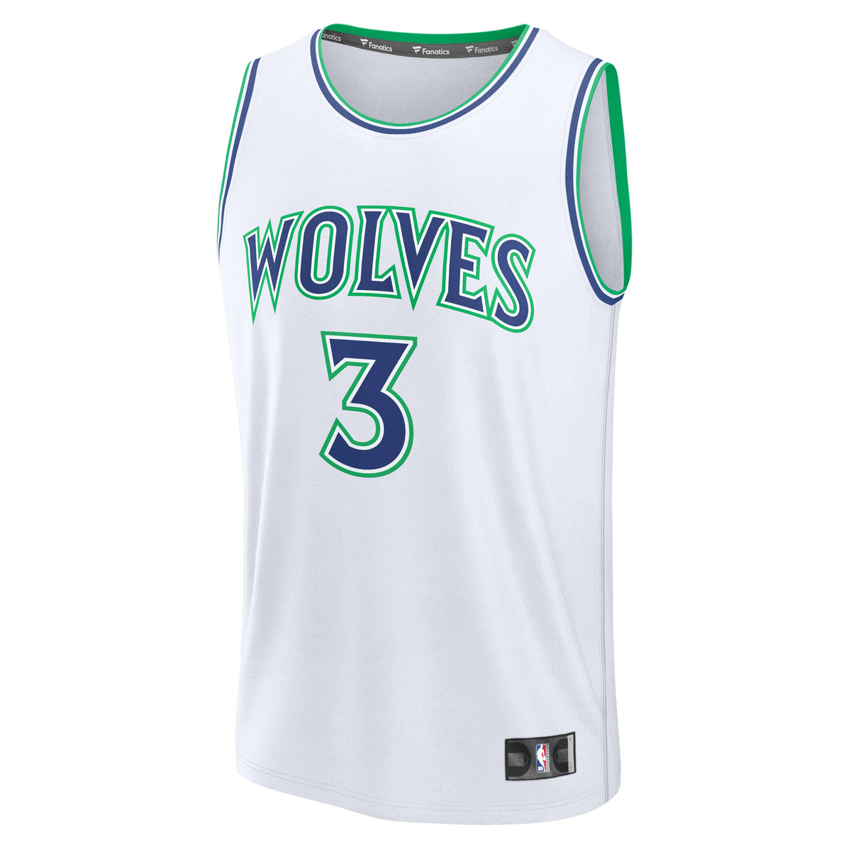 Men's Minnesota Timberwolves Jaden McDaniels Fanatics White product image 3