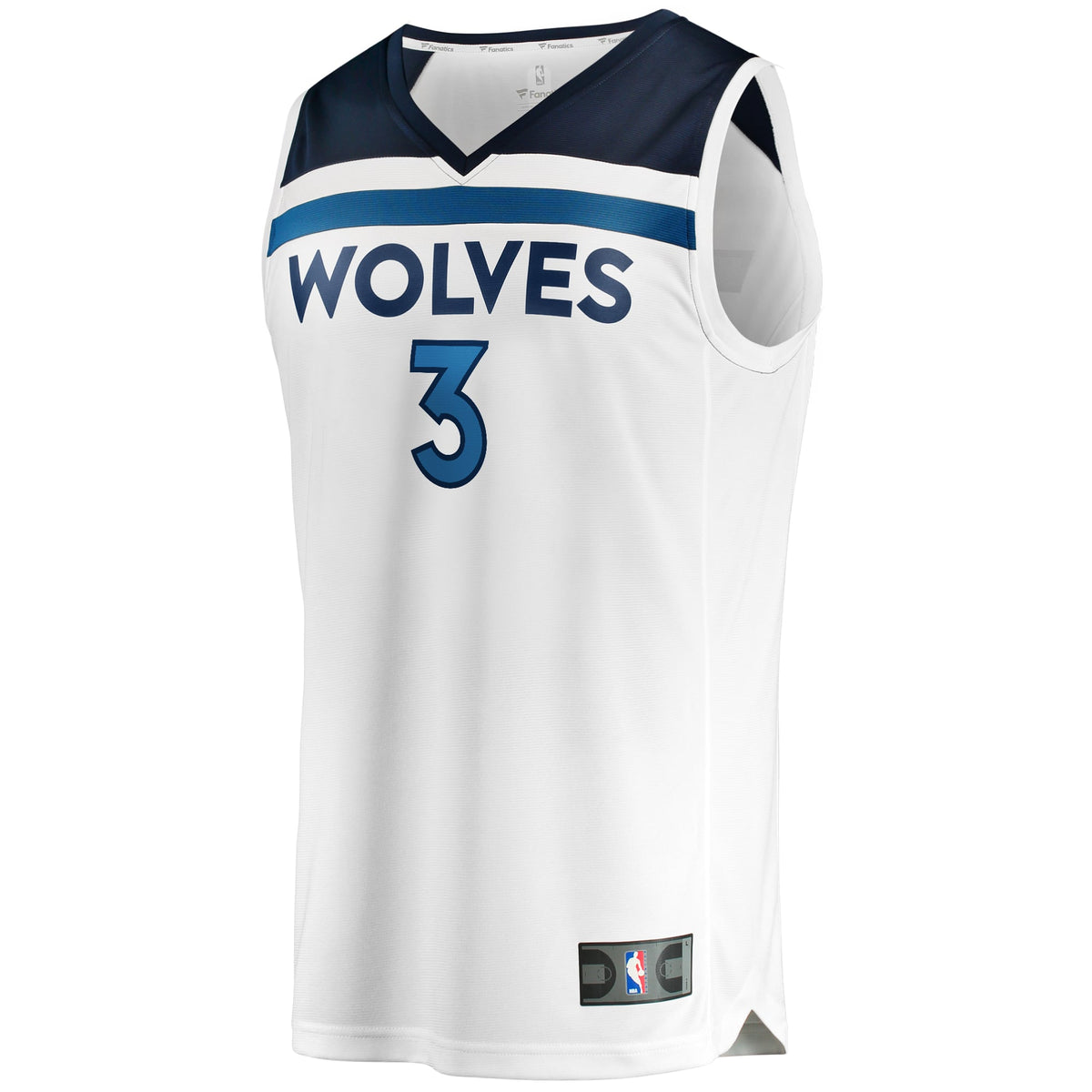 Men's Minnesota Timberwolves Jaden McDaniels Fanatics White product image 3