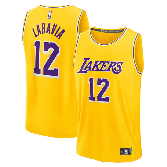 Men's Los Angeles Lakers Jake LaRavia Fanatics Gold Fast product image 1