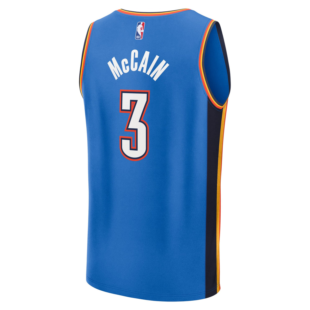Men's Oklahoma City Thunder Jared McCain Fanatics Blue Fast product image 4