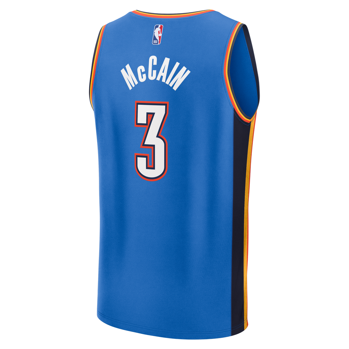 Men's Oklahoma City Thunder Jared McCain Fanatics Blue Fast product image 4