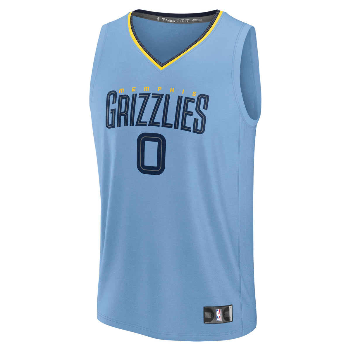 Men's Memphis Grizzlies Jaylen Wells Fanatics Light Blue product image 3