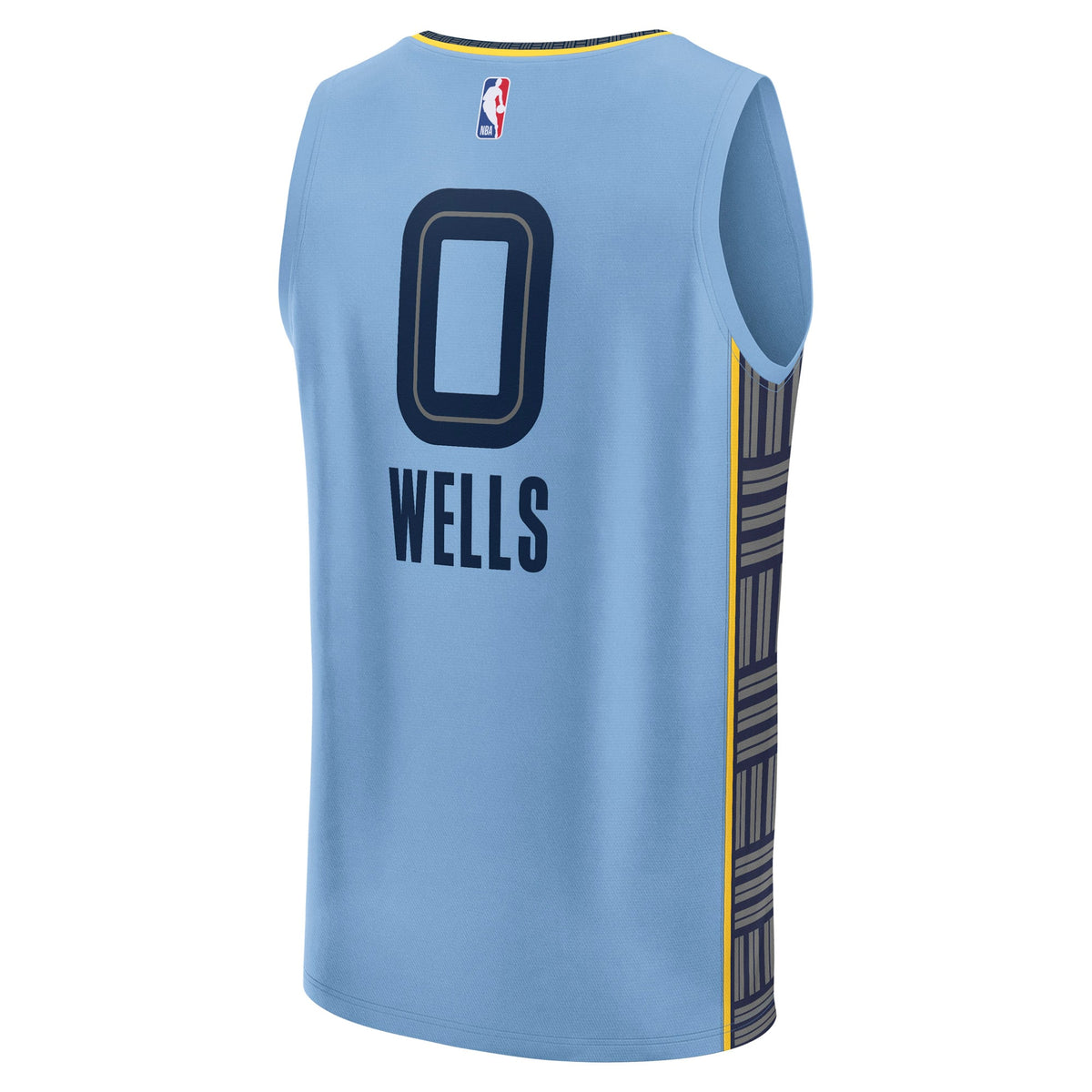 Men's Memphis Grizzlies Jaylen Wells Fanatics Light Blue product image 4