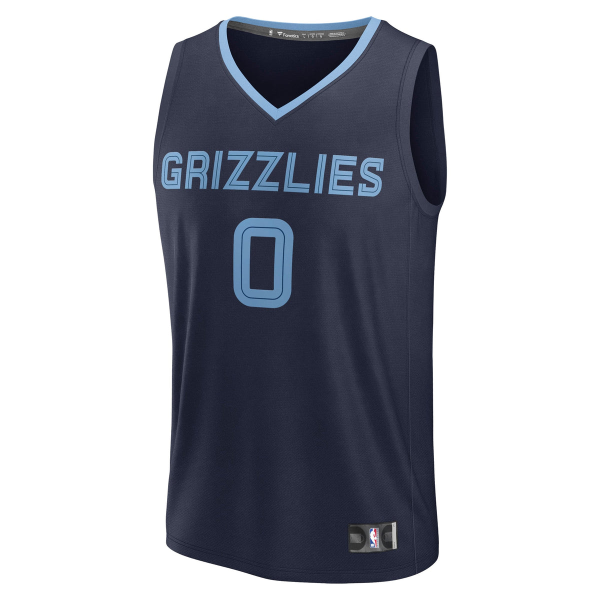 Men's Memphis Grizzlies Jaylen Wells Fanatics Navy Fast product image 3