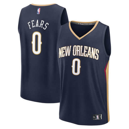 Men's New Orleans Pelicans Jeremiah Fears Fanatics Navy product image 1