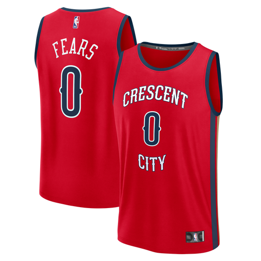 Men's New Orleans Pelicans Jeremiah Fears Fanatics Red Fast product image 1
