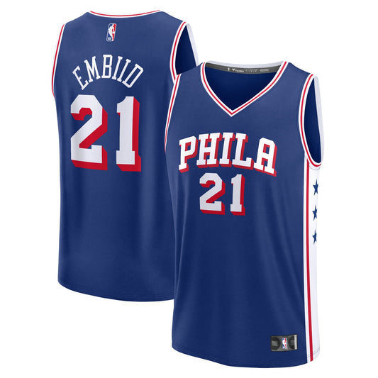 Men's Philadelphia 76ers Joel Embiid Fanatics Royal Fast product image 1