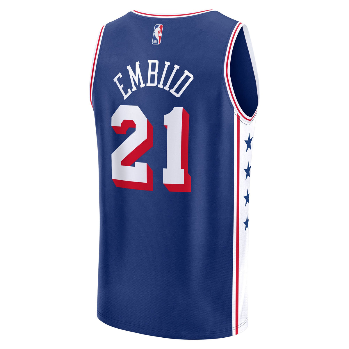 Men's Philadelphia 76ers Joel Embiid Fanatics Royal Fast product image 4