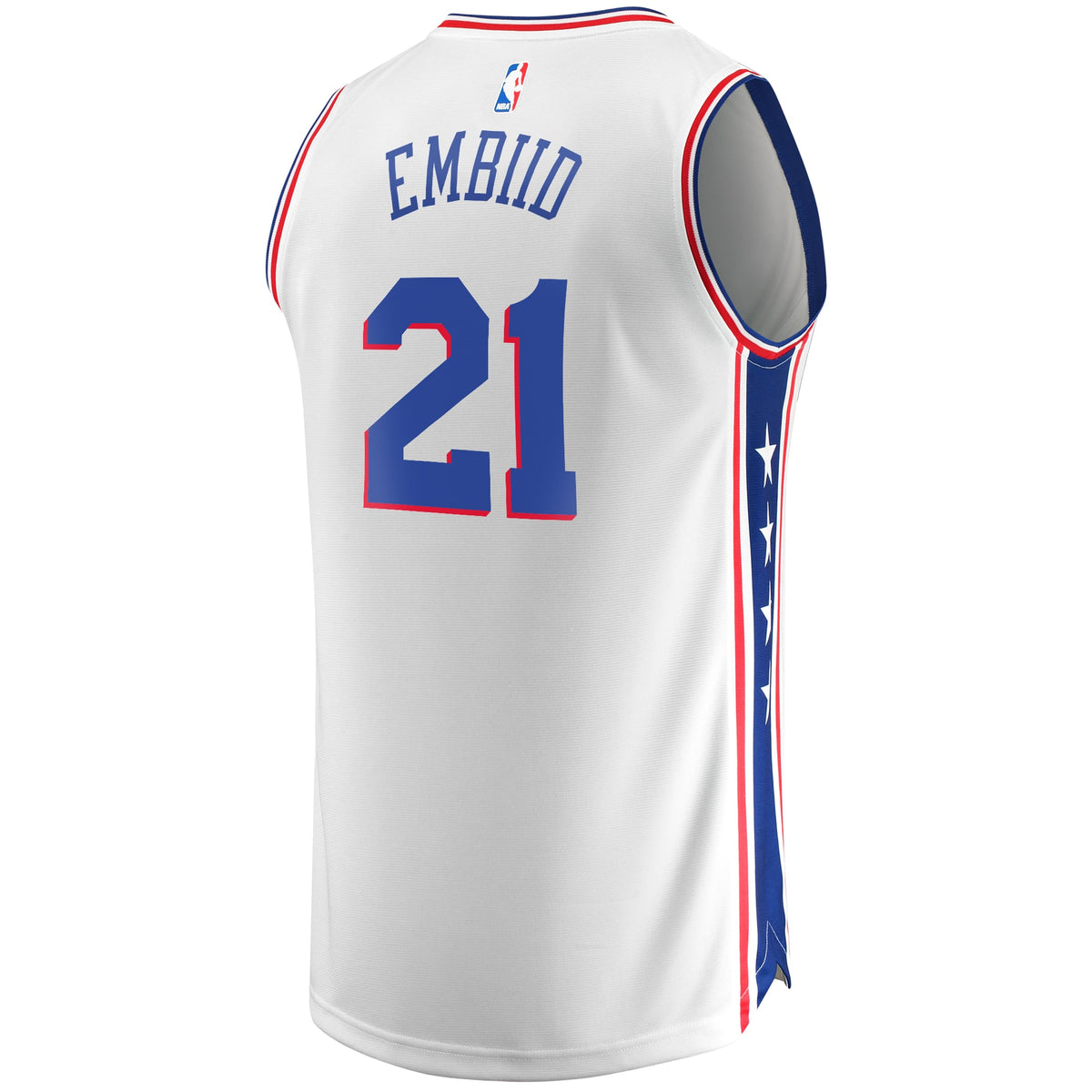 Men's Philadelphia 76ers Joel Embiid Fanatics White Replica product image 4