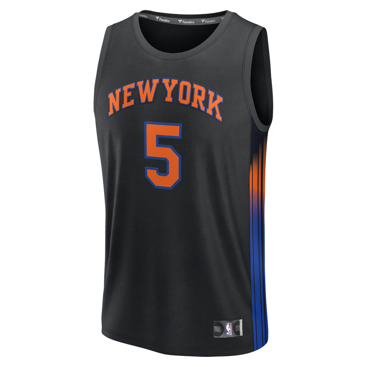 Men's New York Knicks Jose Alvarado Fanatics Black Fast product image 3
