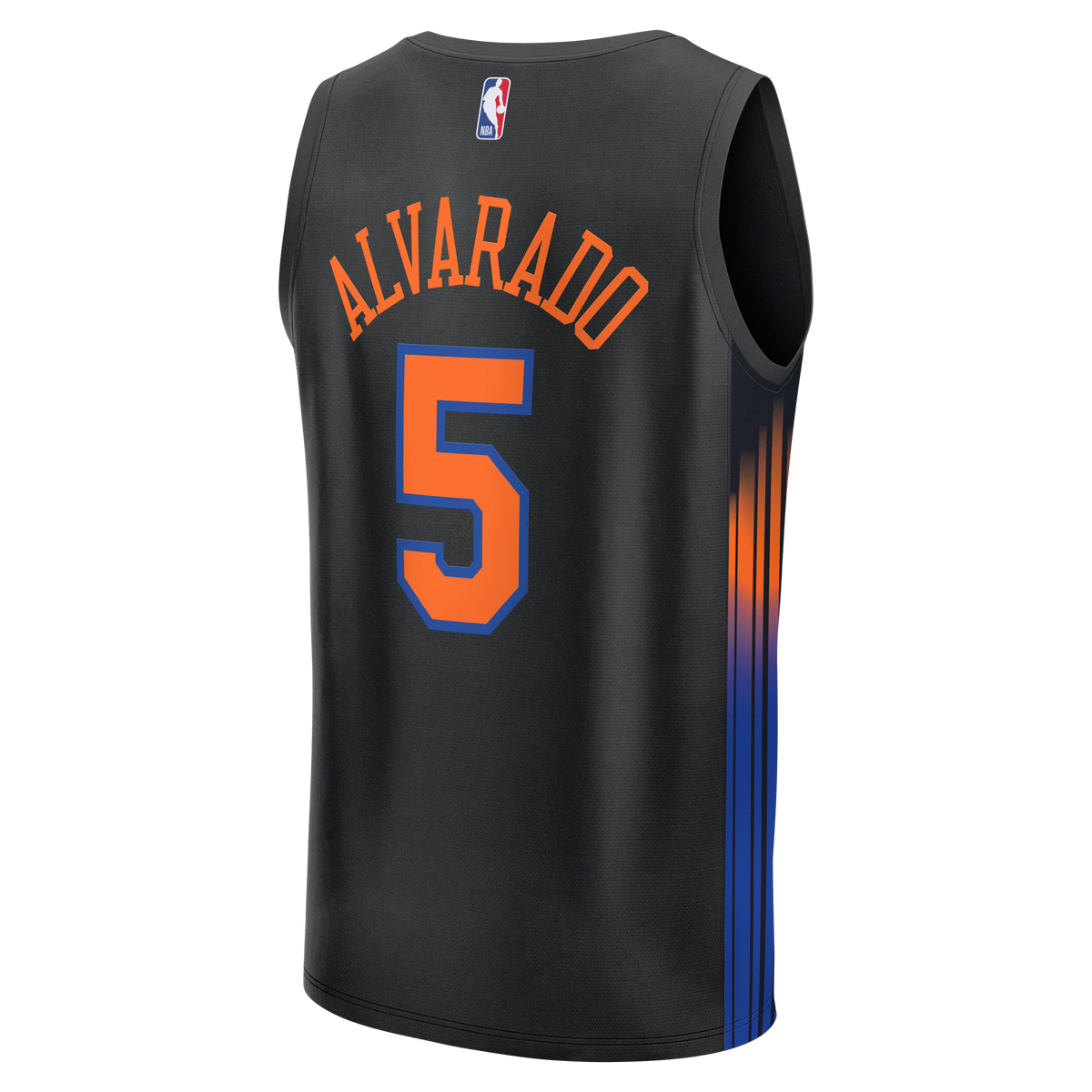 Men's New York Knicks Jose Alvarado Fanatics Black Fast product image 4