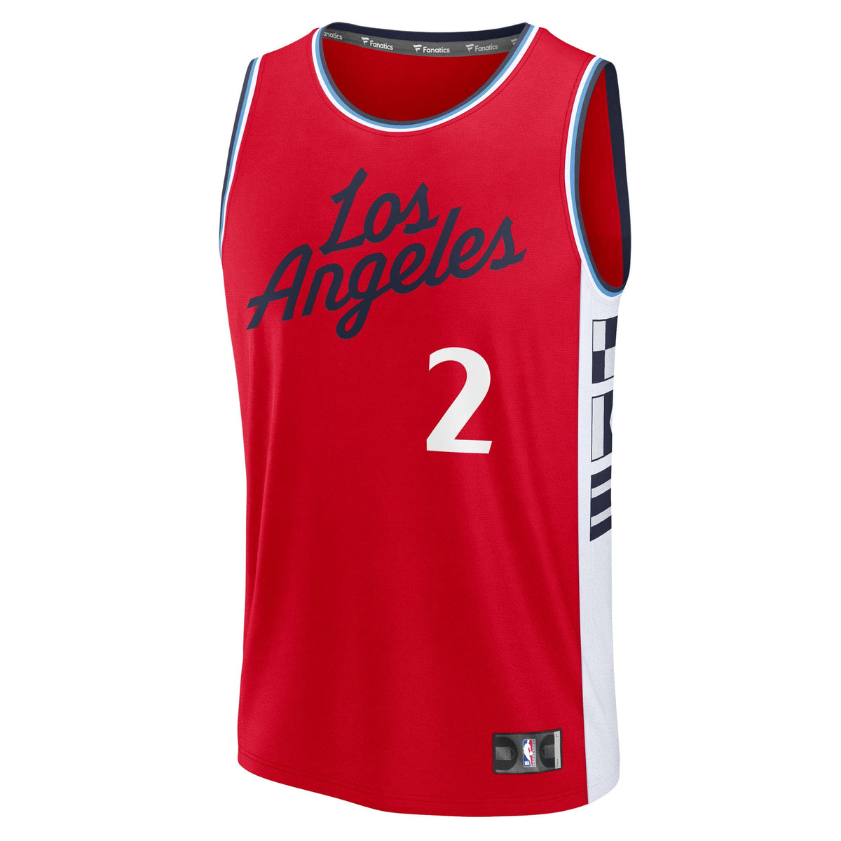 Men's LA Clippers Kawhi Leonard Fanatics Red Fast Break product image 3