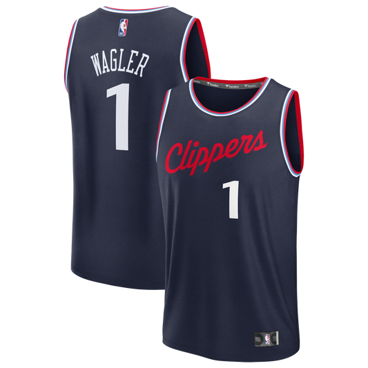 Men's LA Clippers Keaton Wagler Fanatics Navy 2026 NBA product image 1