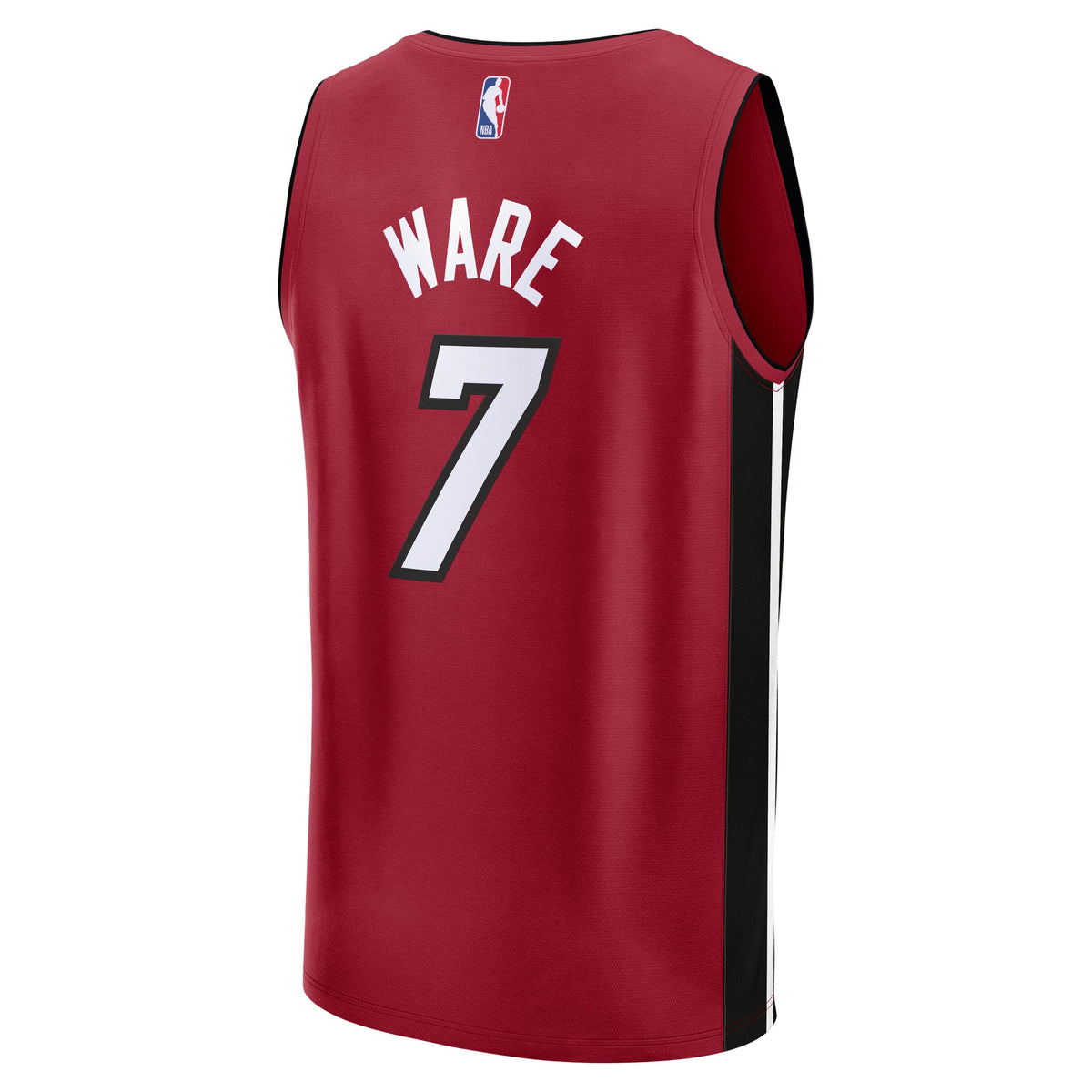 Men's Miami Heat Kel'el Ware Fanatics Red Fast Break Player product image 4
