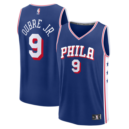 Men's Philadelphia 76ers Kelly Oubre Jr. Fanatics Blue Fast product image 1