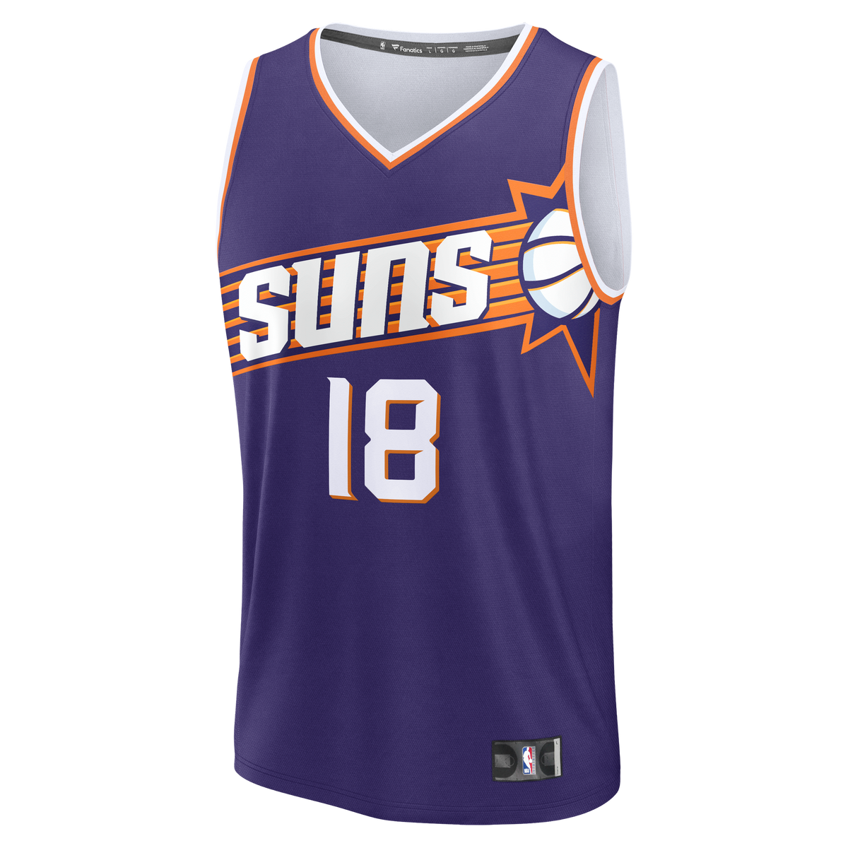 Men's Phoenix Suns Koa Peat Fanatics Purple Fast Break product image 3