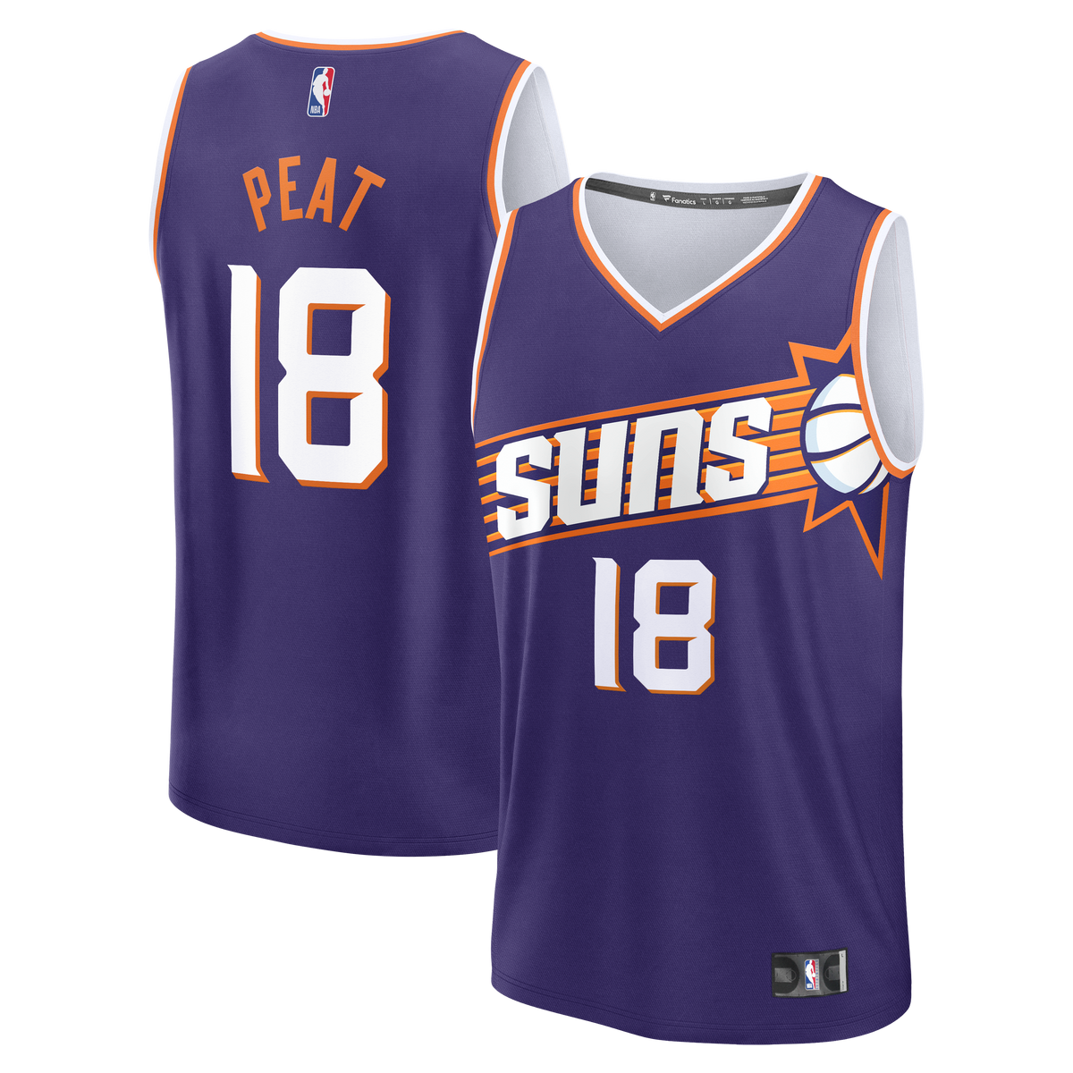 Men's Phoenix Suns Koa Peat Fanatics Purple Fast Break product image 1