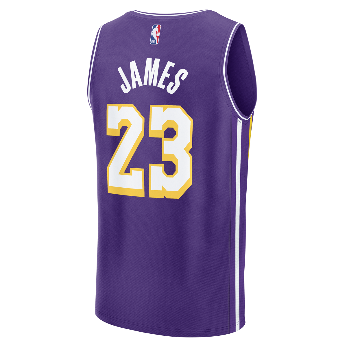 Men's Los Angeles Lakers LeBron James Fanatics Purple Fast product image 4