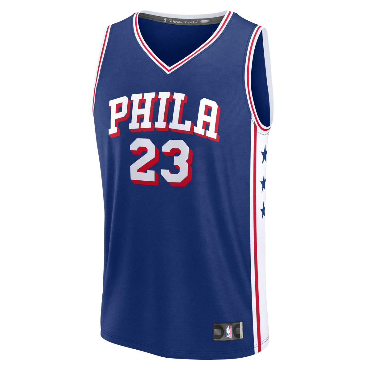 Men's Philadelphia 76ers LeBron James Fanatics Royal Fast product image 3