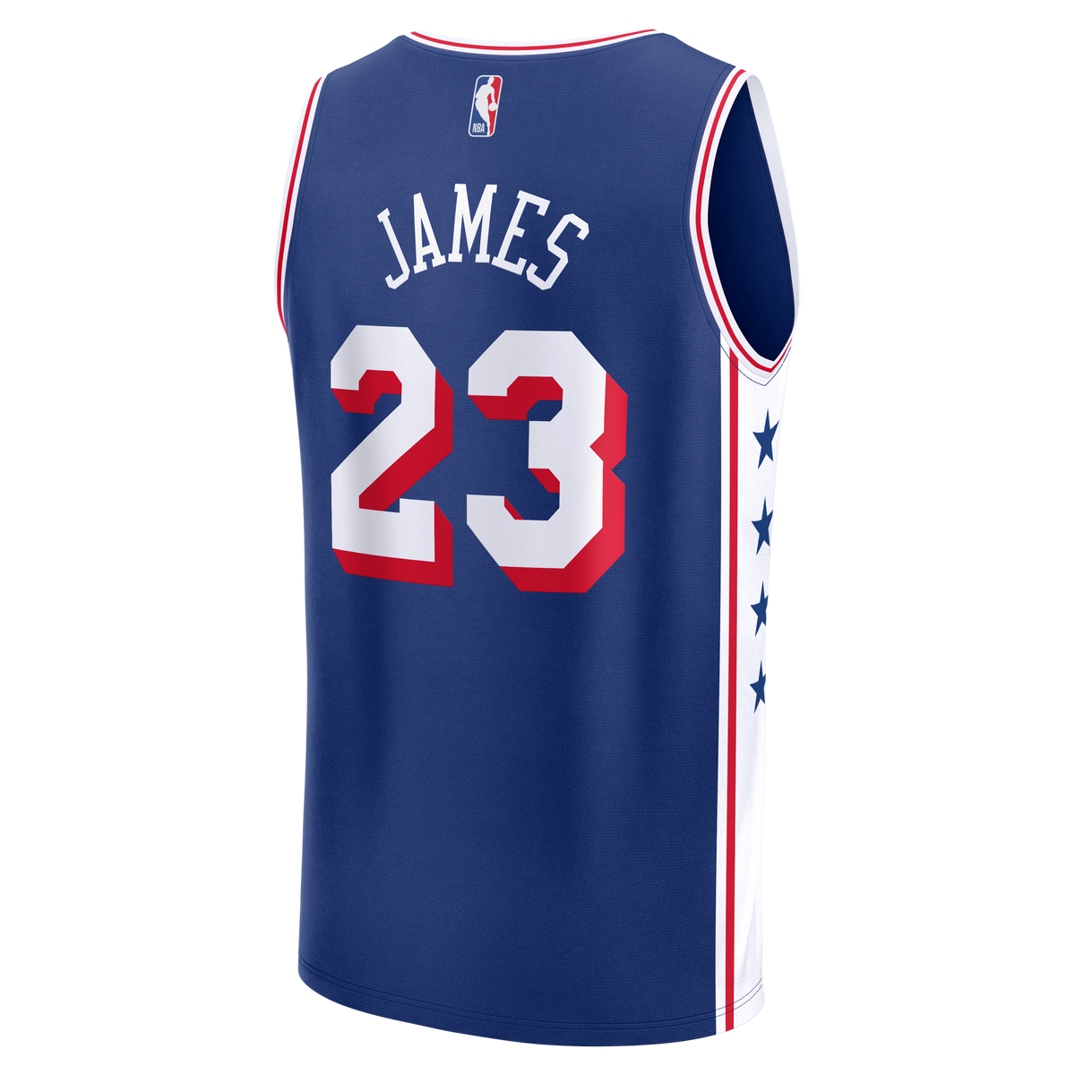 Men's Philadelphia 76ers LeBron James Fanatics Royal Fast product image 4