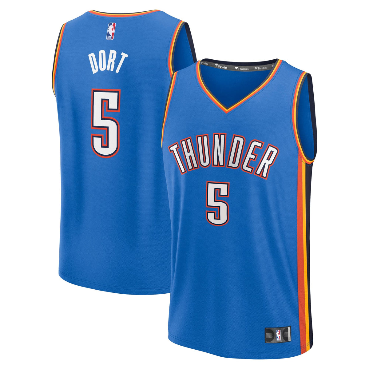 Men's Oklahoma City Thunder Luguentz Dort Fanatics Blue product image 1