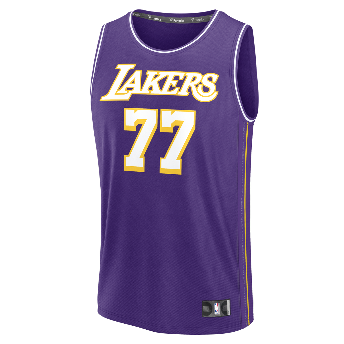 Men's Los Angeles Lakers Luka Dončić Fanatics Purple Fast product image 3