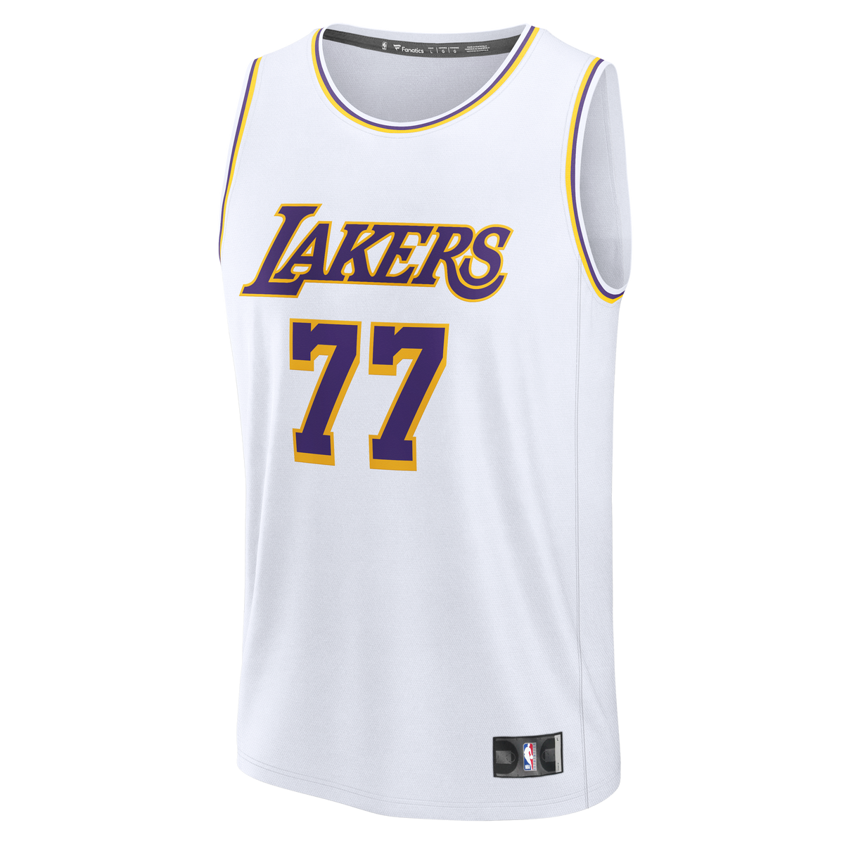 Men's Los Angeles Lakers Luka Dončić Fanatics White Fast product image 3