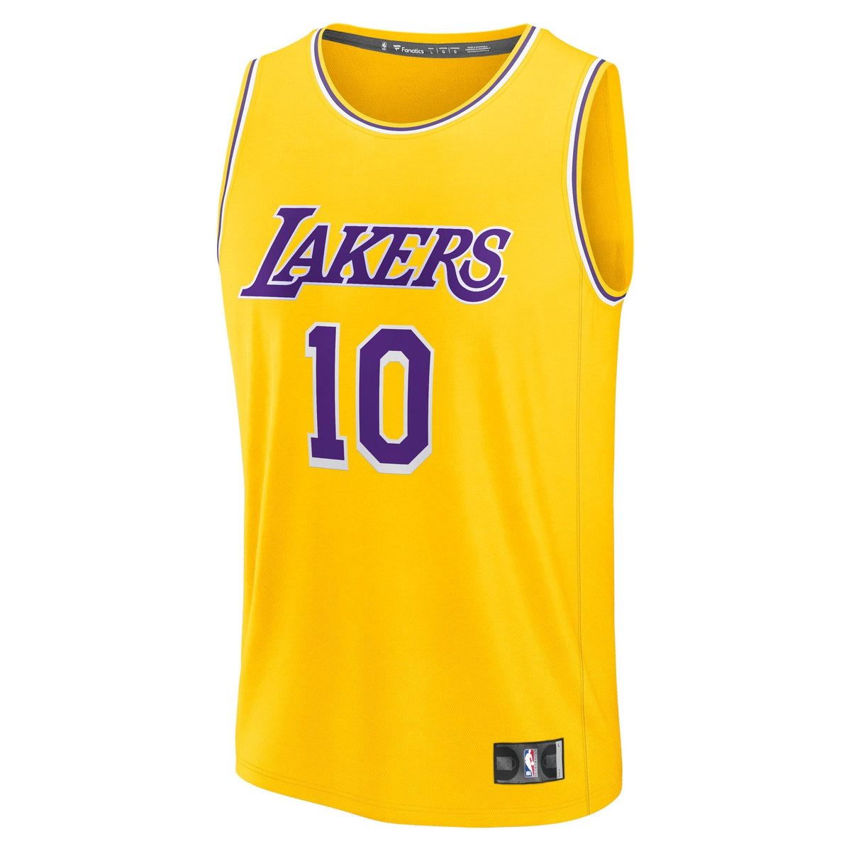 Men's Los Angeles Lakers Luke Kennard Fanatics Gold Fast product image 3