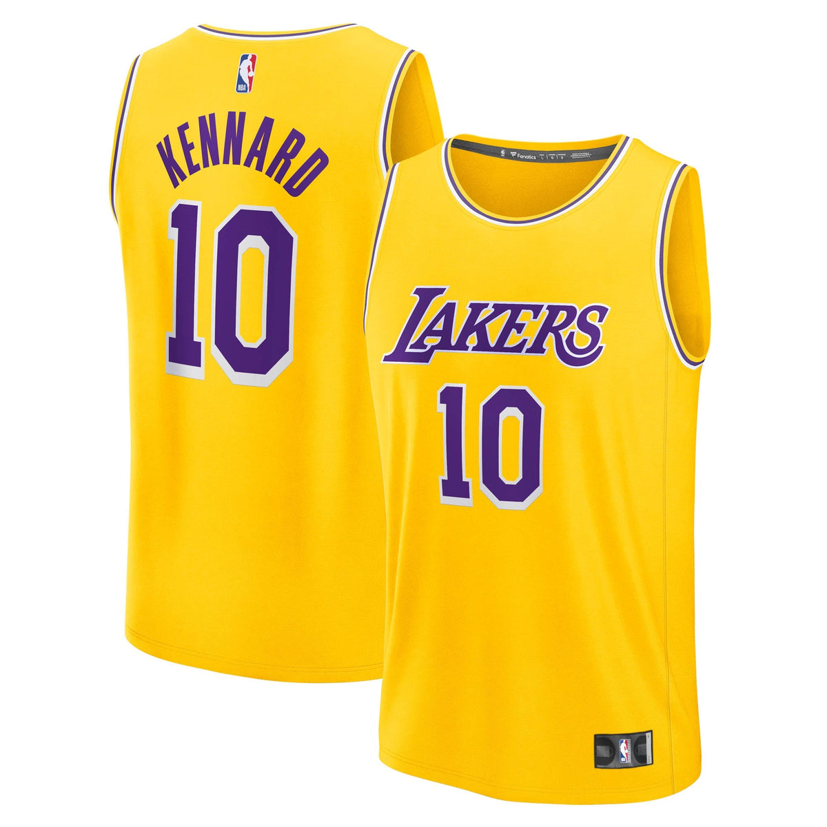 Men's Los Angeles Lakers Luke Kennard Fanatics Gold Fast product image 1