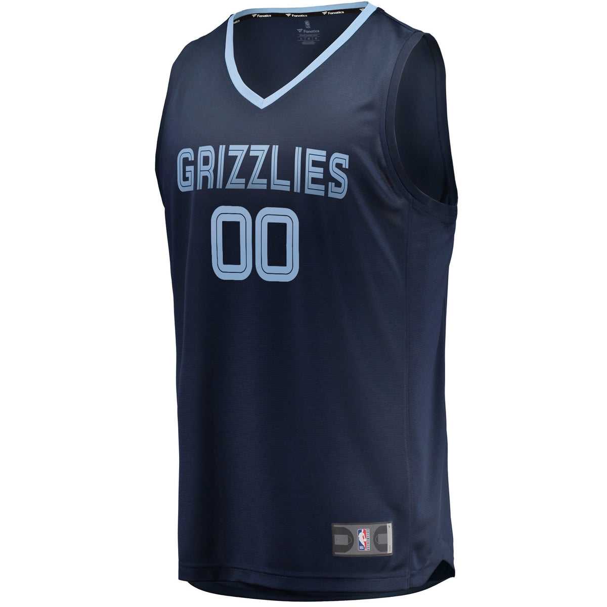 Men's Memphis Grizzlies Fanatics Navy Fast Break Custom product image 3