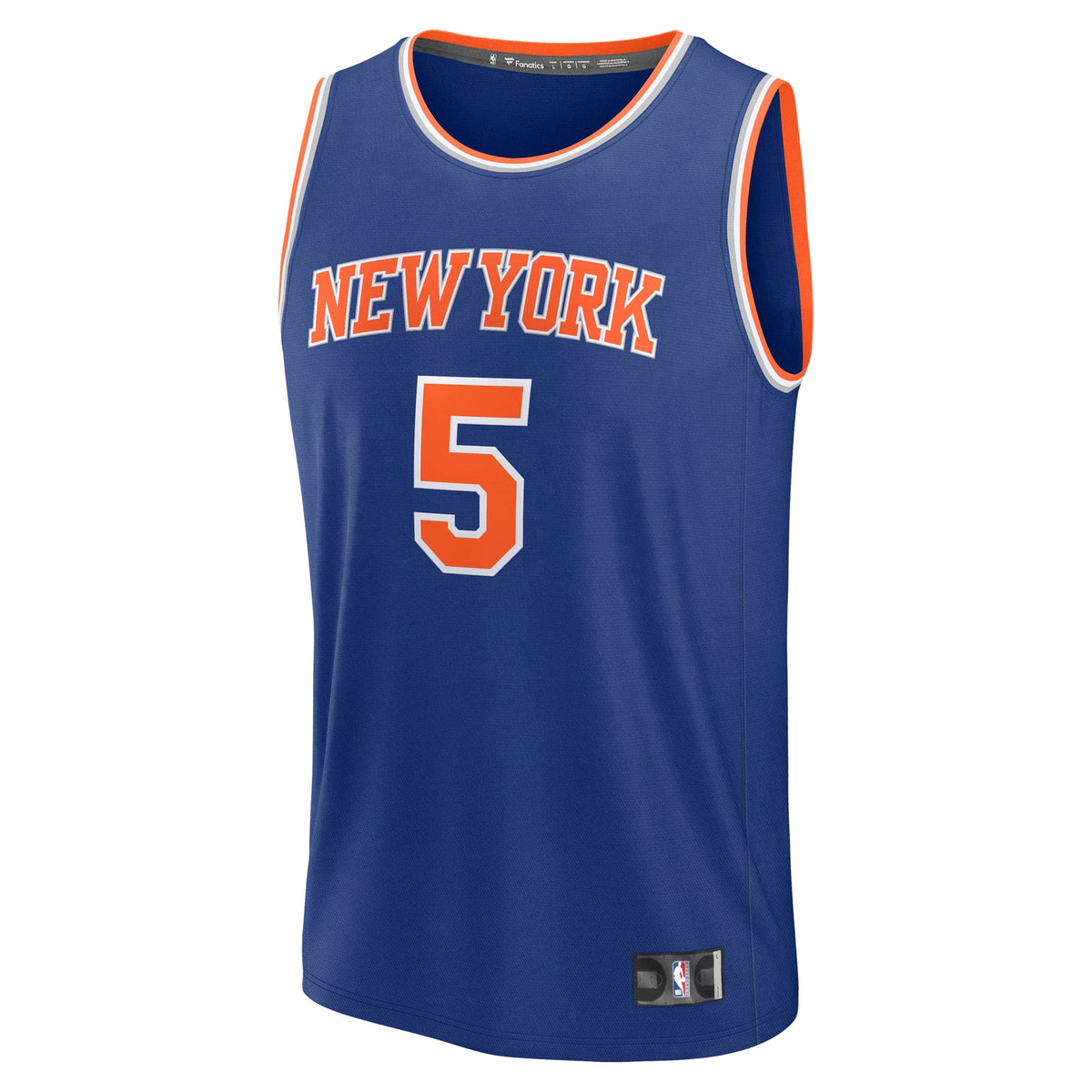 Men's New York Knicks Precious Achiuwa Fanatics Blue Fast product image 3