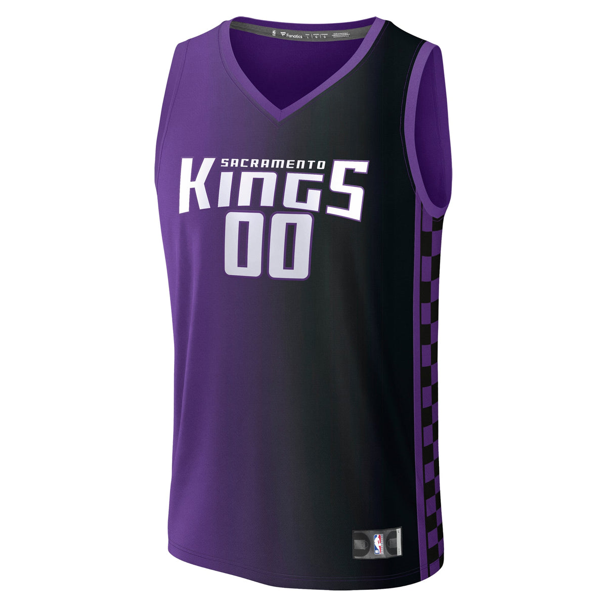 Men's Sacramento Kings Fanatics Purple Fast Break Custom product image 3