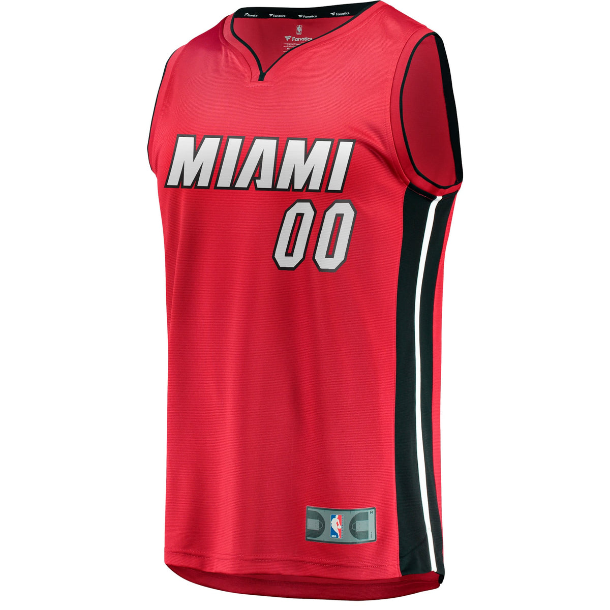 Men's Miami Heat Fanatics Red Fast Break Custom Jersey product image 3