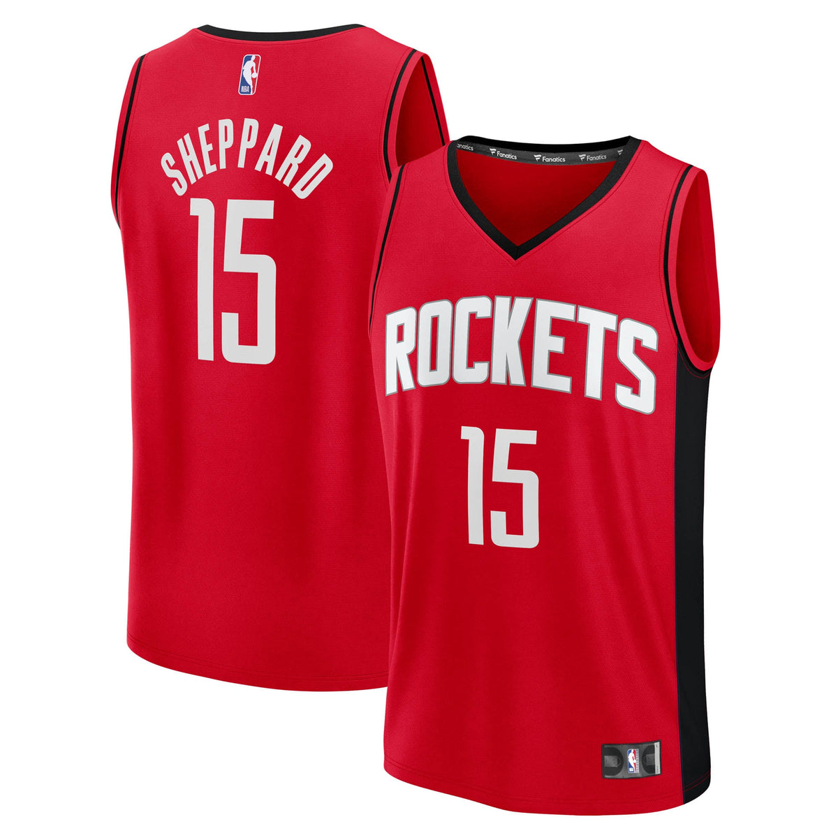 Men's Houston Rockets Reed Sheppard Fanatics Red Fast Break product image 2