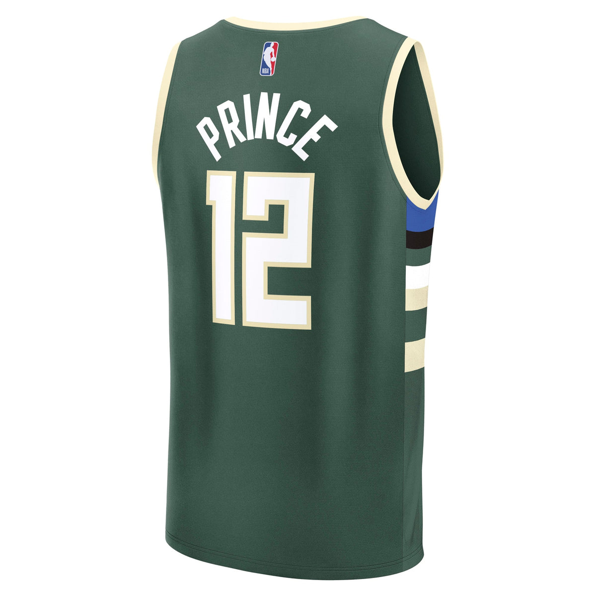 Men's Milwaukee Bucks Taurean Prince Fanatics Hunter Green product image 4
