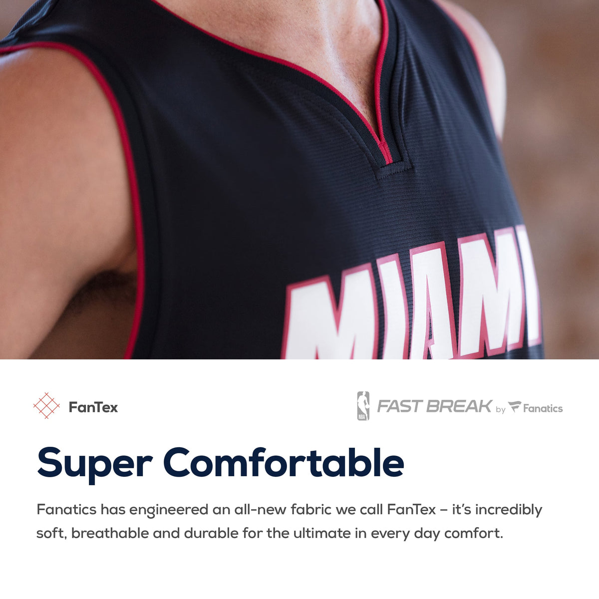 Men's Miami Heat Tyler Herro Fanatics Black Fast Break product image 7
