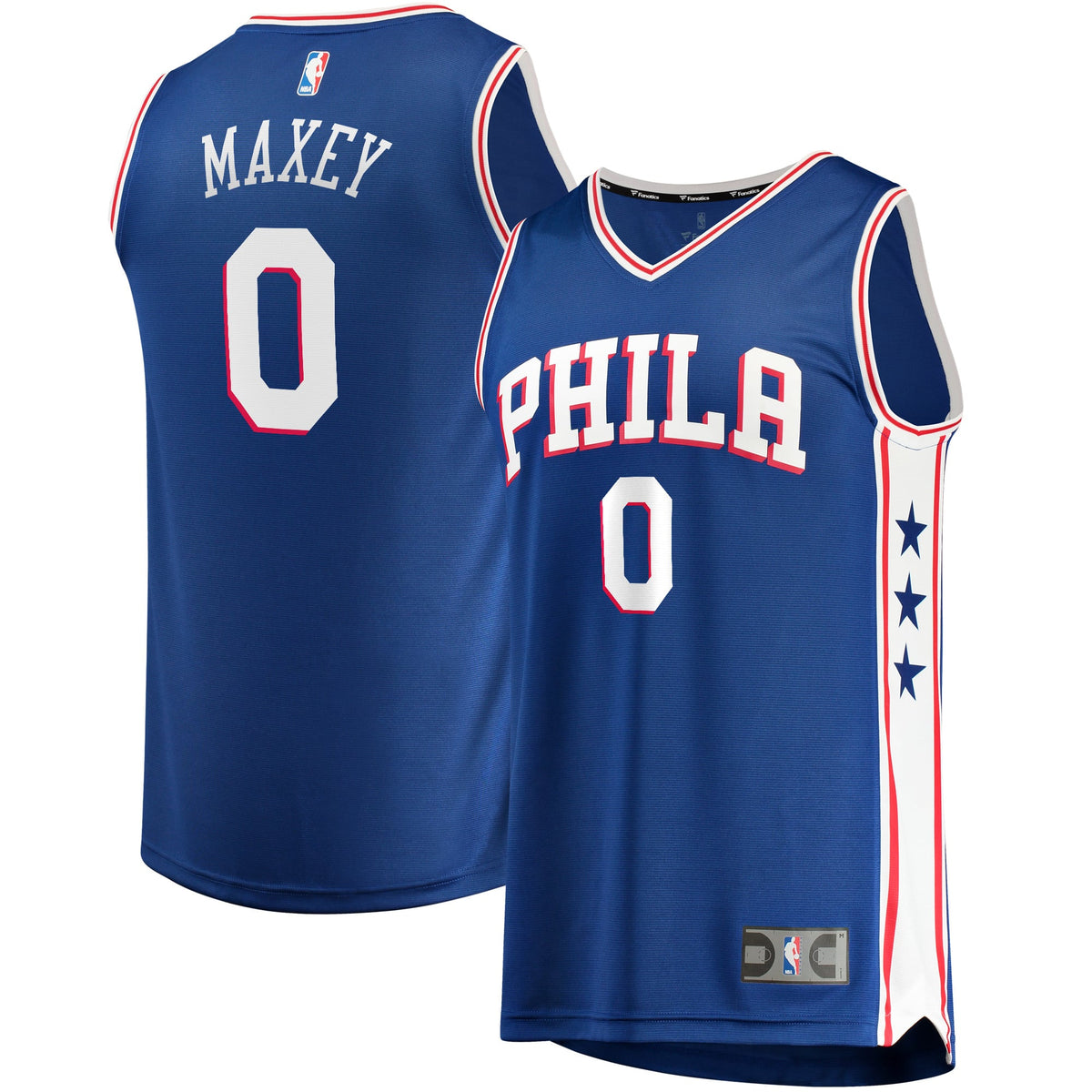 Men's Philadelphia 76ers Tyrese Maxey Fanatics Royal Fast product image 1