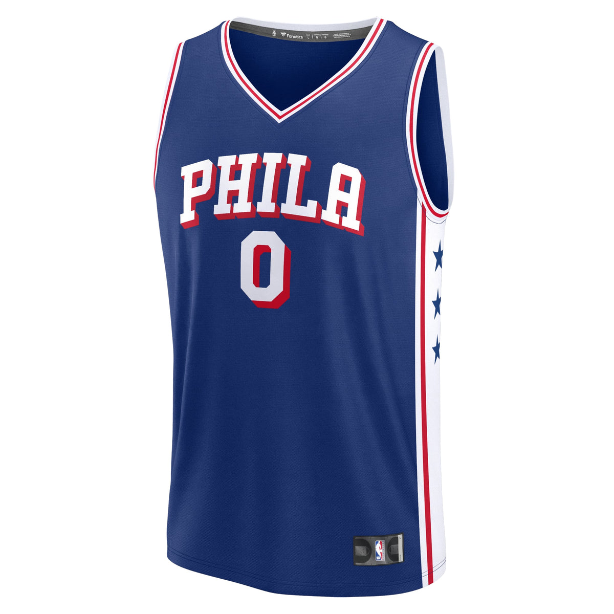 Men's Philadelphia 76ers Tyrese Maxey Fanatics Royal Fast product image 3