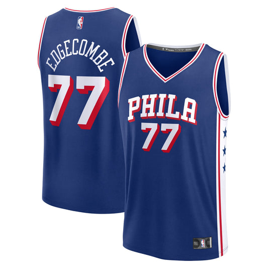 Men's Philadelphia 76ers V. J. Edgecombe Fanatics Royal product image 1